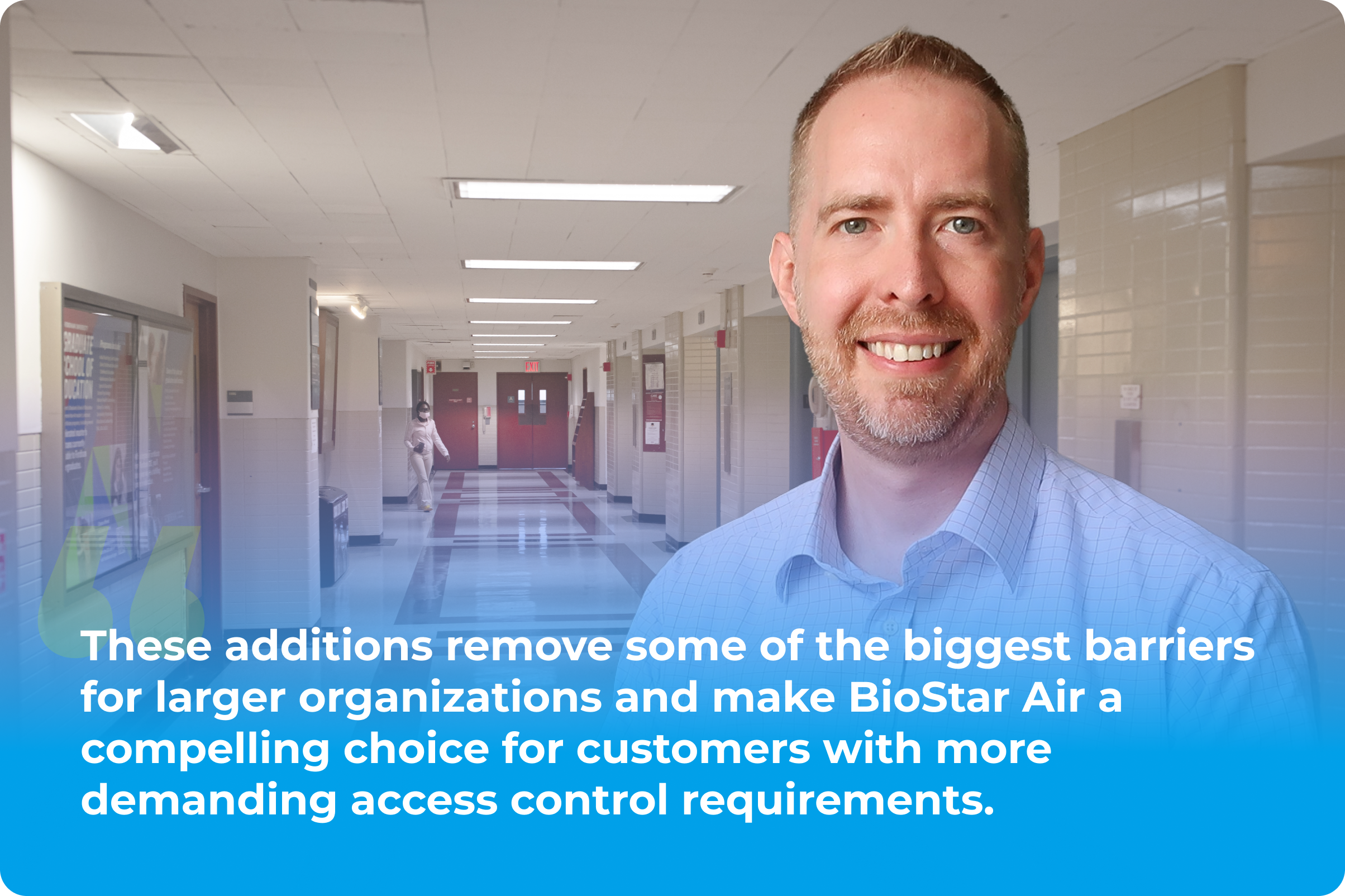 ith BioStar Air v2.13, we're adding zones, presence monitoring, anti-passback, compatibility with Okta and Entra, and enhanced roll call capabilities.